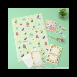 Set de stickers Break Time Légumes - Mon Voisin Totoro