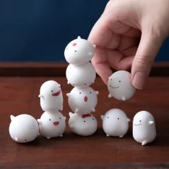 Set Figurines Nosechara Warawara - Le Garçon et le Héron