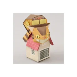 Set Origami Totoro devant la maison - Mon Voisin Totoro