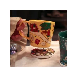 Sous-verre céramique Roi des Nains & Princesse - Si tu tends l'oreill