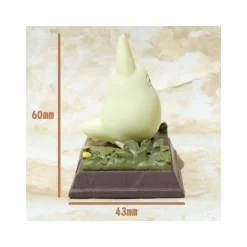 Statue Collection Stop Motion Totoro Blanc Course Pose 2 - Mon Voisin