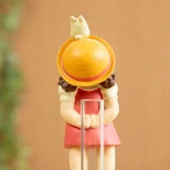 Statue Soliflore Mei & Totoro Blanc - Mon Voisin Totoro