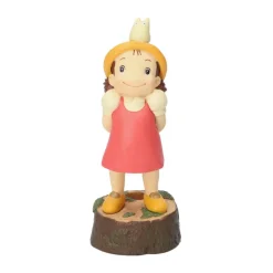 Statue Soliflore Mei & Totoro Blanc - Mon Voisin Totoro