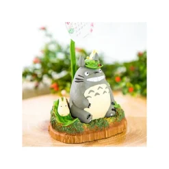 Statue Totoro et ses amis sous un pissenlit - Mon Voisin Totoro