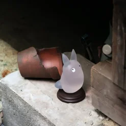 Statuette Totoro blanc transparent - Mon Voisin Totoro