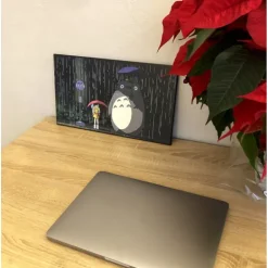 Tableau Ghibli 07 - Totoro Arrêt De Bus