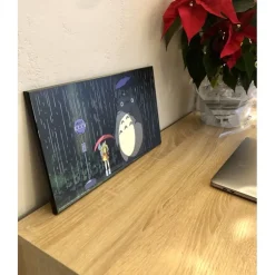 Tableau Ghibli 07 - Totoro Arrêt De Bus