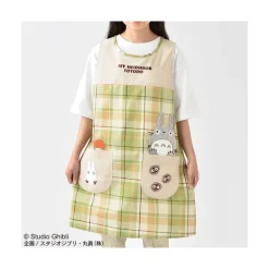 Tablier à Carreaux Totoro - Mon Voisin Totoro