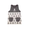 Tablier Silhouette Totoro Gris 84 x 61,5cm - Mon Voisin Totoro
