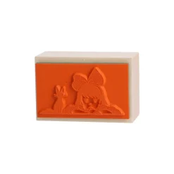 Tampon en bois Kiki & Jiji - Kiki la petite sorcière