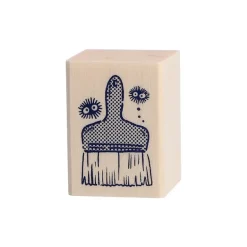 Tampon en bois Noiraudes & Pinceau - Mon Voisin Totoro