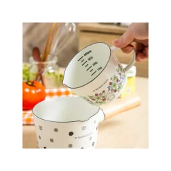 Tasse à mesurer émail Noiraudes 450ml - Mon Voisin Totoro