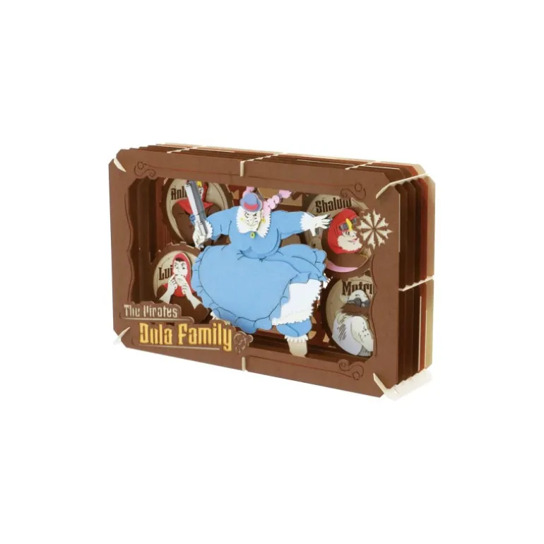 Théâtre de papier La famille Pirate de Dora - Le Château dans le ciel