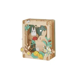 Théâtre de papier Style bois Cueillette des fraises - Mon Voisin Toto