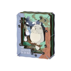 Théâtre de papier Totoro joue de l’ocarina - Mon Voisin Totoro