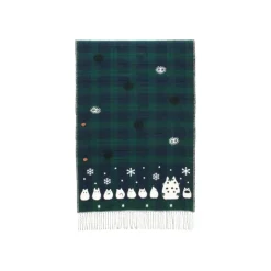 Étole avec accroche Totoro motifs à carreaux - Mon Voisin Totoro