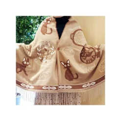 Étole Beige Jiji - Kiki la petite sorcière