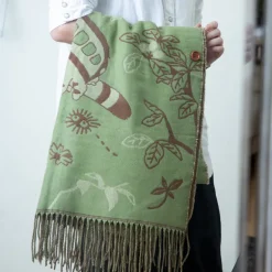 Étole vert clair Totoro & Chatbus - Mon Voisin Totoro