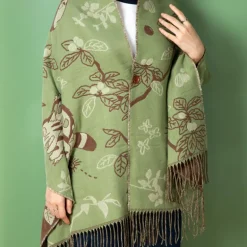 Étole vert clair Totoro & Chatbus - Mon Voisin Totoro