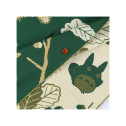Étole vert foncé Feuilles de chêne - Mon Voisin Totoro