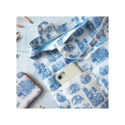 Tote bag Bleu Nostalgie - Si tu tends l'oreille