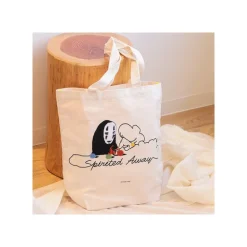 Tote bag Brodé No Face Tricotant - Le Voyage de Chihiro
