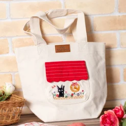 Tote bag Jiji Au milieu des fleurs - Kiki la petite sorcière