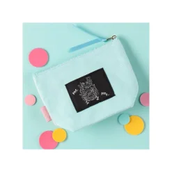 Trousse brodée Calicifer - Le Château ambulant