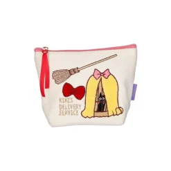 Trousse brodée Jiji en cage - Kiki la petite sorcière