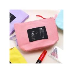 Trousse brodée Jiji en cage - Kiki la petite sorcière
