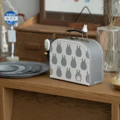 Valisette S Silhouette Totoro Gris - Mon Voisin Totoro