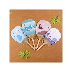 Éventail Bambou Totoro Volant - Mon Voisin Totoro