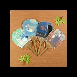 Éventail Bambou Totoro Volant - Mon Voisin Totoro