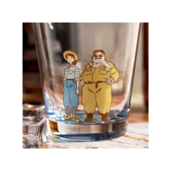 Verre décoré Marco & Fio - Porco Rosso