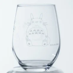 Verre gravé Totoro et gland - Mon Voisin Totoro